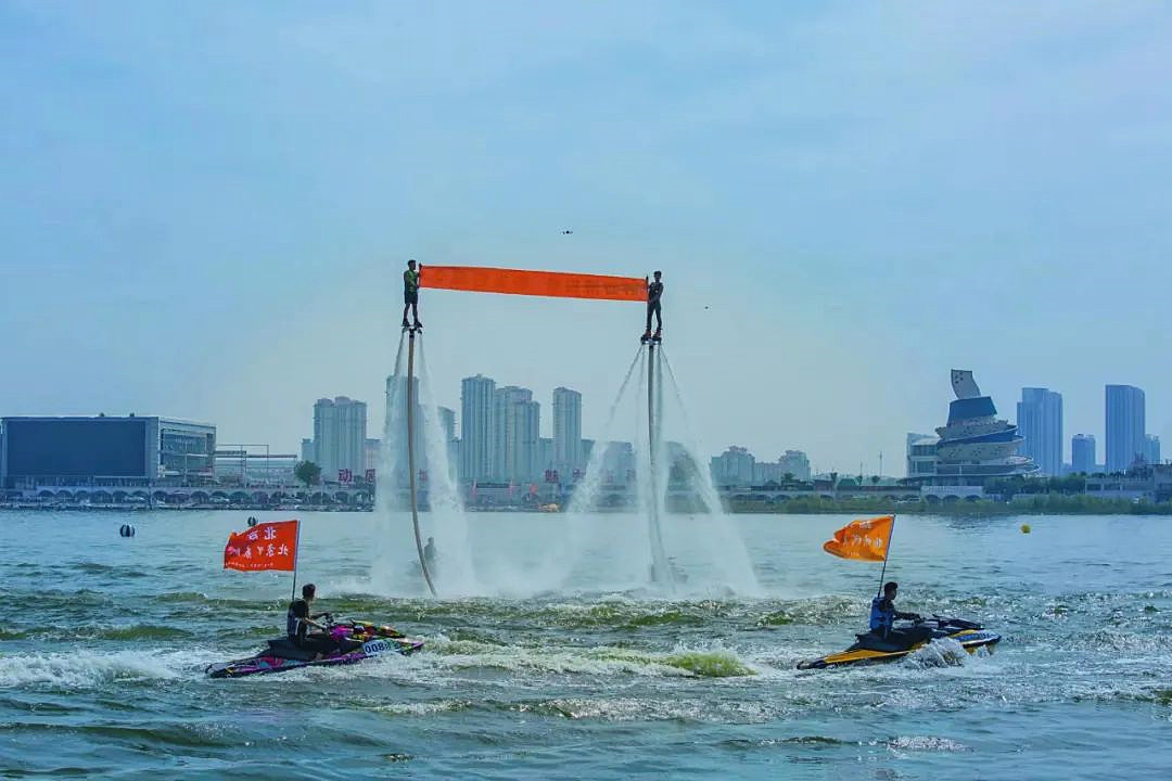 沂河击水 乐享端午 ¦ 第三届“红色沂蒙”摩托艇挑战赛今日开赛